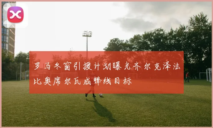 罗马冬窗引援计划曝光齐尔克泽法比奥席尔瓦成锋线目标